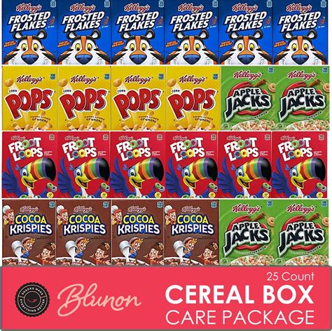 Kelloggs Cereal Jumbo Assortment Pack 327 Oz 30 Mini