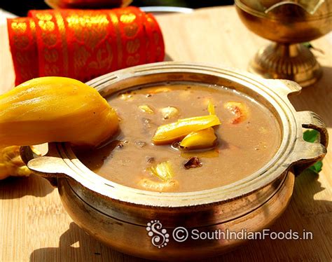 Jackfruit Payasam Chakka Pradhaman How To Make Stepwise Pictures