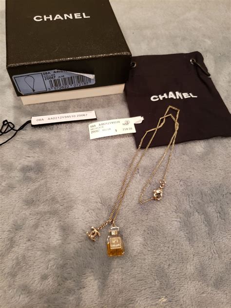 Chanel No 5 Perfume Bottle Necklace On Mercari Boutique Accessories