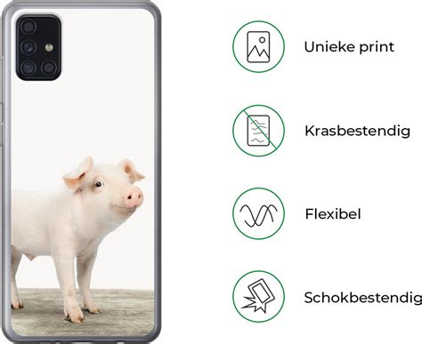 Samsung Galaxy A G Hoesje Biggetje Baby Varken Jongens