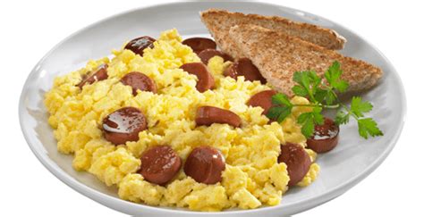 Huevos Revueltos con Salchicha Recetas Nestlé