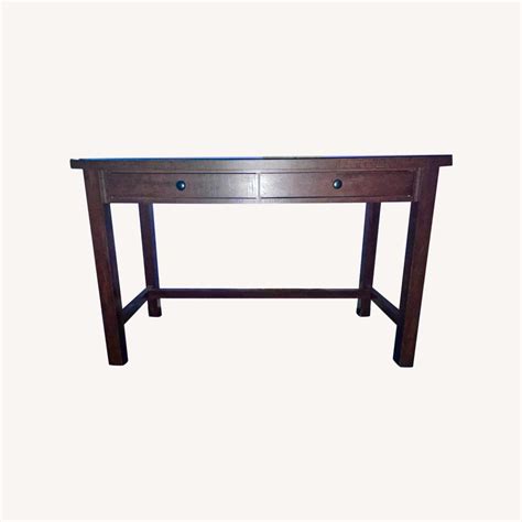 Ashley Furniture Wood Desk - AptDeco