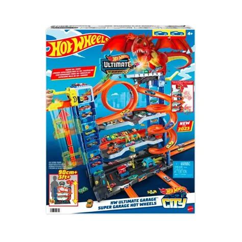 Hot Wheels Zestaw City Mega Gara Atak Smoka Wyspaszkrabow Pl