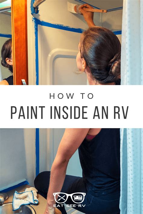 How to Paint the Interior of an RV - Eat See RV | Camper trailer ...