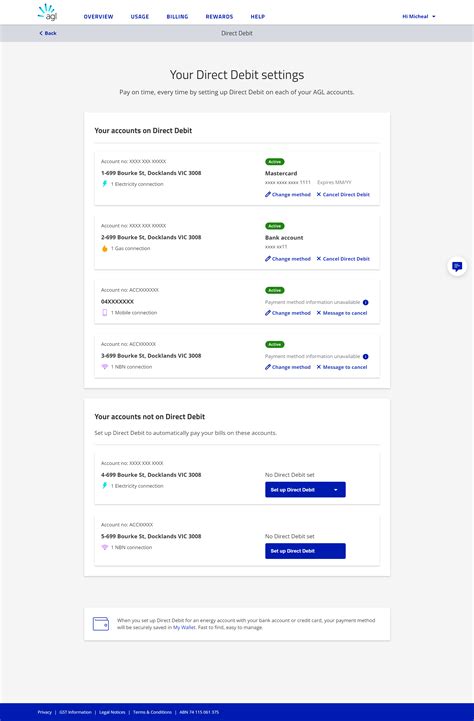 Transfer Electricity Account To Another Person Agl