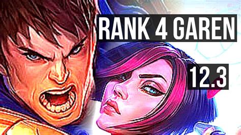 GAREN Vs FIORA TOP Rank 4 Garen 11 2 6 Legendary BR Grandmaster