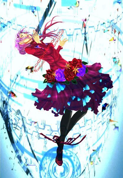 Guilty Crown Inori Yuzuriha Wallpapered Entry Crown Print Supercell