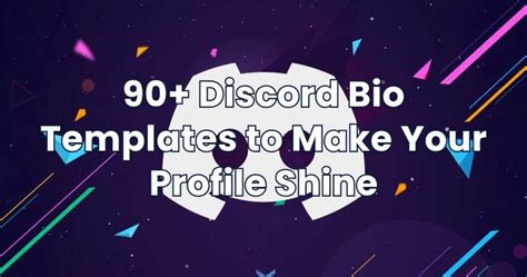 90 Discord Bio Templates To Make Your Profile Shine Arvin