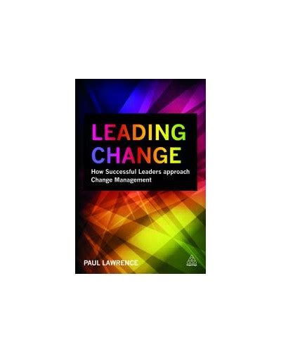 Leading Change - Change Management - Human Resources