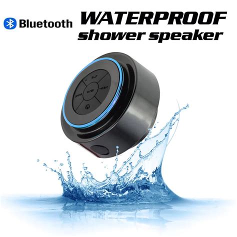 Bluetooth Speaker Bathroom Radio Mini Waterproof Wireless Speaker ...