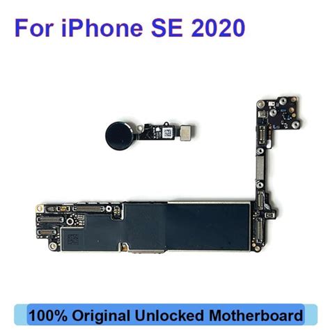 Original Mainboard For SE 2020 Motherboard Unlocked Logic Board Plate