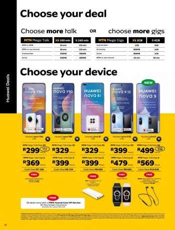 huawei deals mtn todays offer  specials
