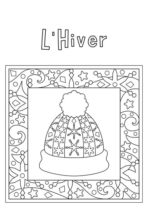 Coloriage Mandala Hiver En Coloriage Hiver Bricolage Hiver