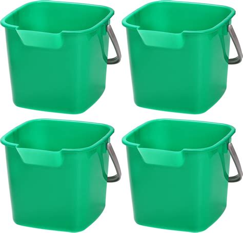 Amazon Small Green Detergent Bucket Quart Cleaning Pail Set