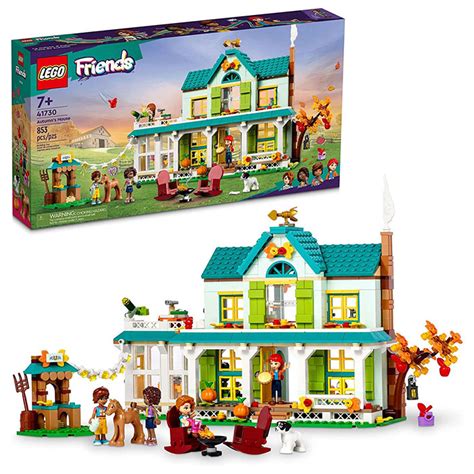 LEGO Friends Autumn S House, Dolls House Playset With Accessories, Toy ...