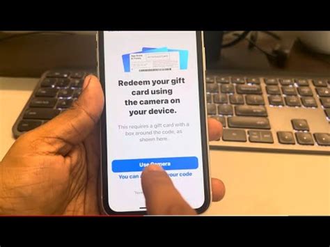 How To Redeem Apple Gift Card Balance In Iphone Youtube