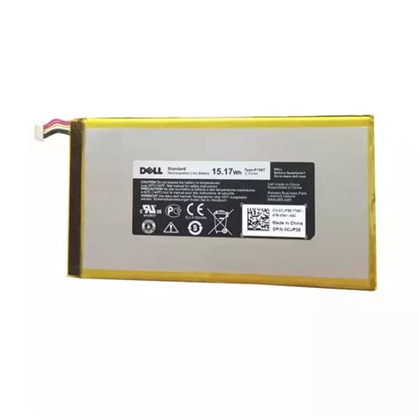 Original New Tablet Battery For Dell P T Topbattery In Battery