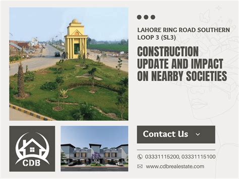 Lahore Ring Road Southern Loop 3 SL3 Construction Update And Impact