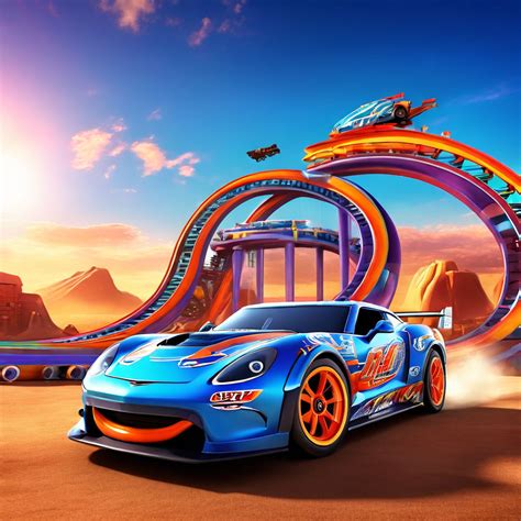 Crea un banner con temática de Hot Wheels para un cumpleaños by Sam Erazo Playground