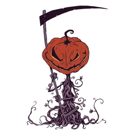 Diseño Png Y Svg De Criatura De Halloween Jack O Linterna Para Camisetas