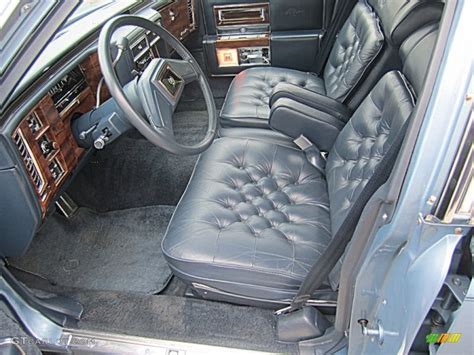 Blue Interior 1988 Cadillac Brougham d'Elegance Photo #81227925 | GTCarLot.com