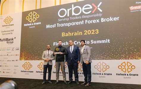 Orbex Awarded Most Transparent Forex Broker Orbex