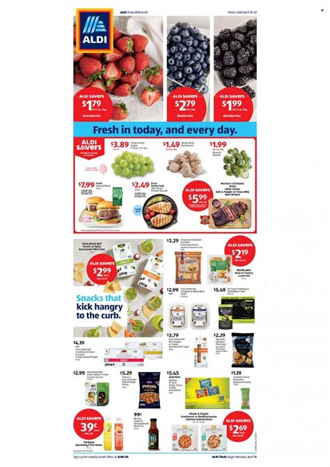 Aldi Weekly Ad Flyer April 17 To April 24