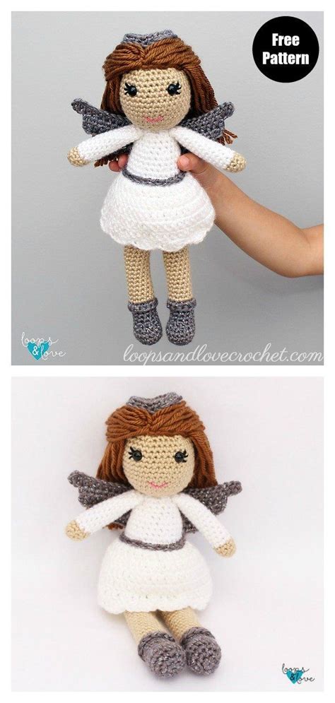 Amigurumi Christmas Angel Doll Free Crochet Pattern And Paid