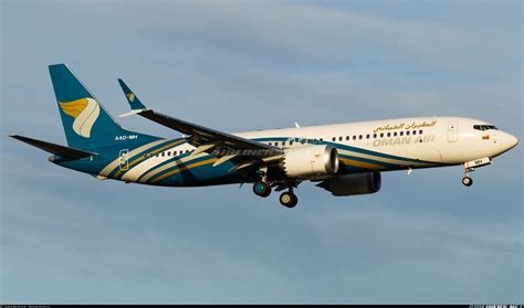 Boeing 737 8 Max Oman Air Aviation Photo 7134245