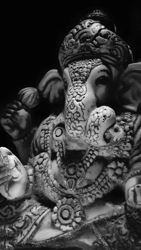 Ganpati Black Wallpapers - Top Free Ganpati Black Backgrounds - WallpaperAccess