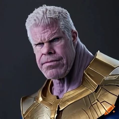 Ron Perlman As Thanos On Craiyon