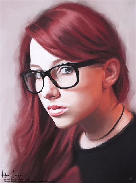 Sofia By Sahabiha On Deviantart Digital Painting Portrait Digital Portrait Art Digital Painting