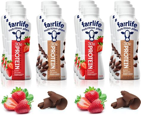 Amazon Fairlife Nutrition Protein Shakes Pack Of 12 30g