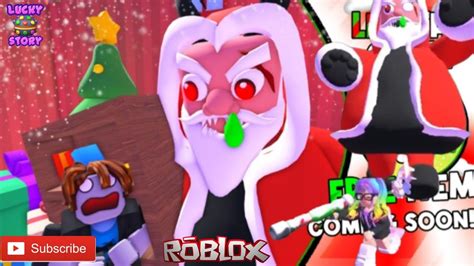 Run And Defeat The Krampus Escape Evil Krampus Obby Roblox YouTube