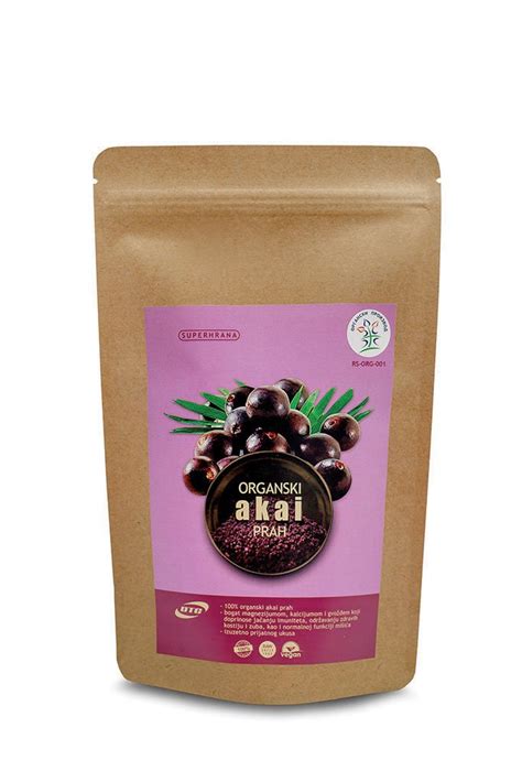 ACAI ORGANSKI U PRAHU DTC 100G