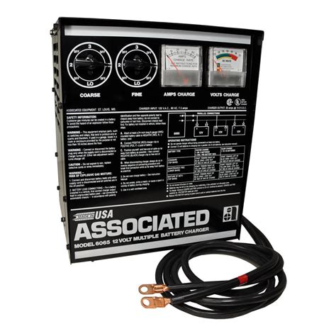 Associated Equipment® 6065 - Powerful™ 12V Stationary Battery Charger