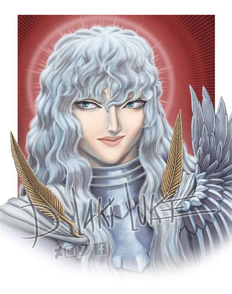 griffith berserk  dlakiluke  deviantart