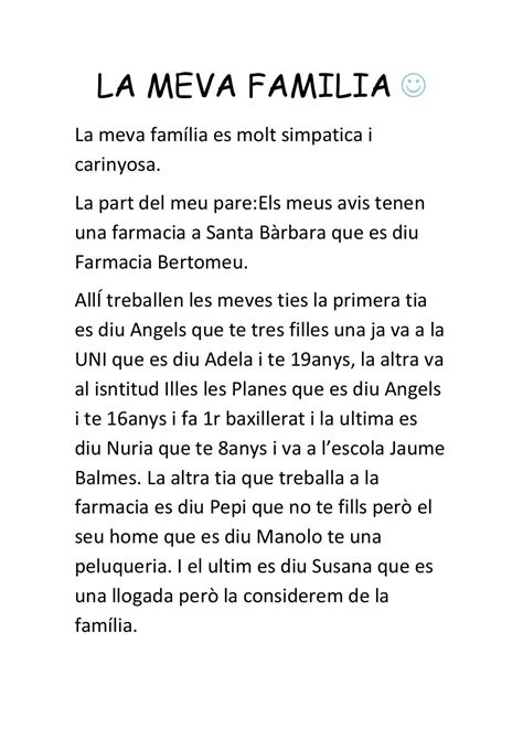 La Meva Familia By Julia Issuu