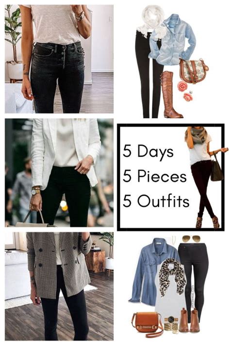 Five Days, Five Pieces, Five Outfits for Tall Women