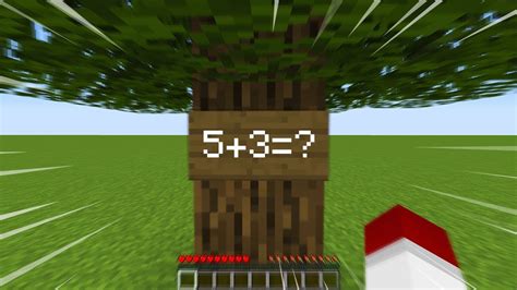 minecraft mas tem que usar MATEMÁTICA para pular YouTube