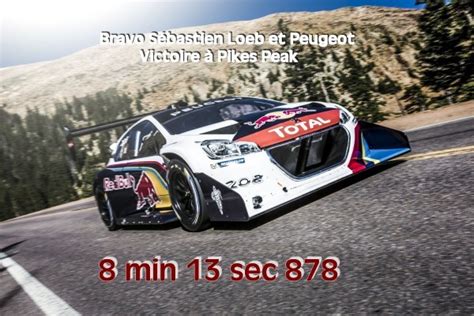 Pikes Peak 2013 Et une ligne supplémentaire au palmarès de Sébastien