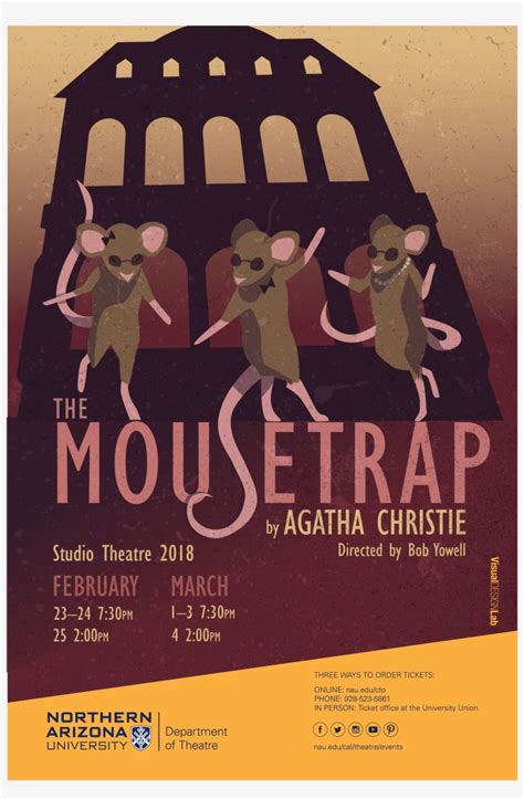 Althouse Mousetrap Poster The Mousetrap Transparent Png 4571x5860