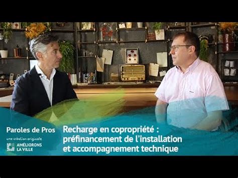 Recharge en copropriété préfinancement de linstallation et