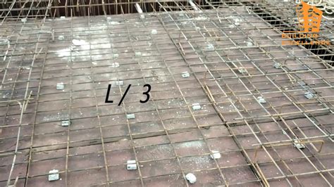 One Way Slab Reinforcement Details One Way Slab Youtube