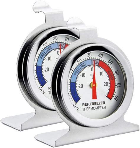 Thermomètre World Réfrigérateur Congélateur Thermomètre Paquet double