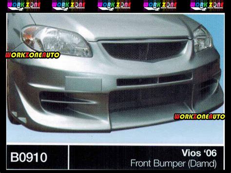 B Toyota Vios Fiber Front Bumper Damd Body Kit Bodykit Lazada