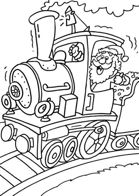 Santa Fe Train Coloring Pages Coloring Pages