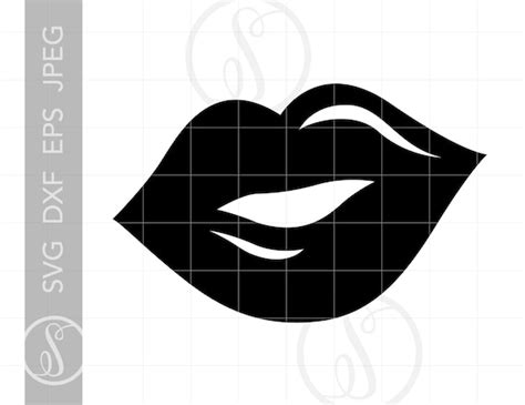 Lips Svg Lips Clipart Lips Cut File For Cricut Lips File Etsy