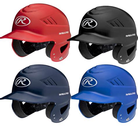 Rawlings Single Flap Adult Batting Helmet Cfse Bases Loaded