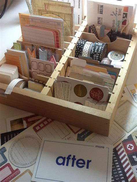 Diy Project Life Organizer Cassette Tape Holder Project Life